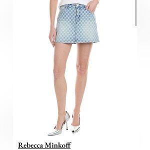 Rebecca Minkoff Cleo mini denim skirt